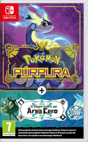 Pokémon Violet + Pack d'extension Pokémon Violet + Pack d'extension